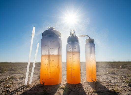 3 piece Water Bottle Set