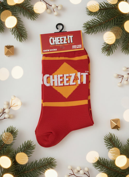 Cheez-It Crew Socks – Bold, Crunchy Style for Snack Lovers