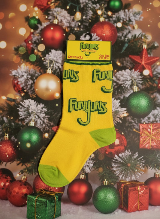 Funyuns Crew Socks – Bold Style for Snack Fans